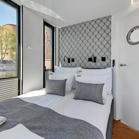 Domy Na Wodzie - La Mare Motlava Houseboats With Sauna By Downtown Apartments Gdansk Exterior photo