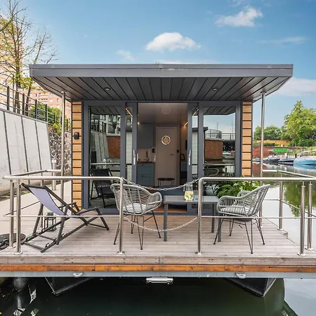 Domy Na Wodzie - La Mare Motlava Houseboats With Sauna By Downtown Apartments Gdansk Room photo