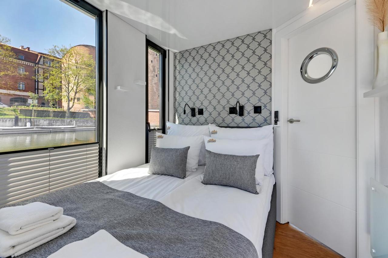 Apartment Na Wodzie - La Mare Motlava Houseboats With Sauna By Downtown Gdansk