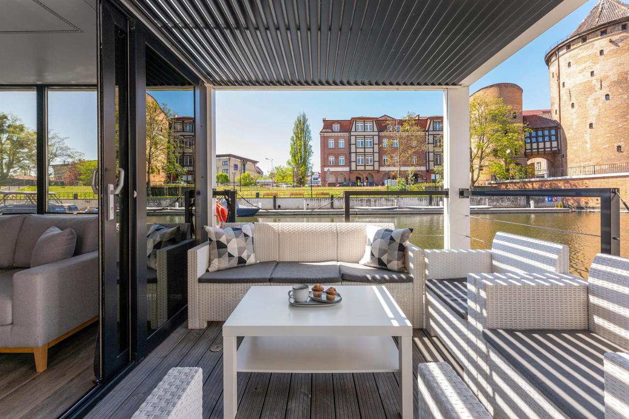 Apartment Na Wodzie - La Mare Motlava Houseboats With Sauna By Downtown Gdansk