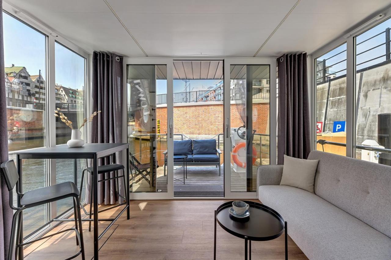 Apartment Na Wodzie - La Mare Motlava Houseboats With Sauna By Downtown Gdansk