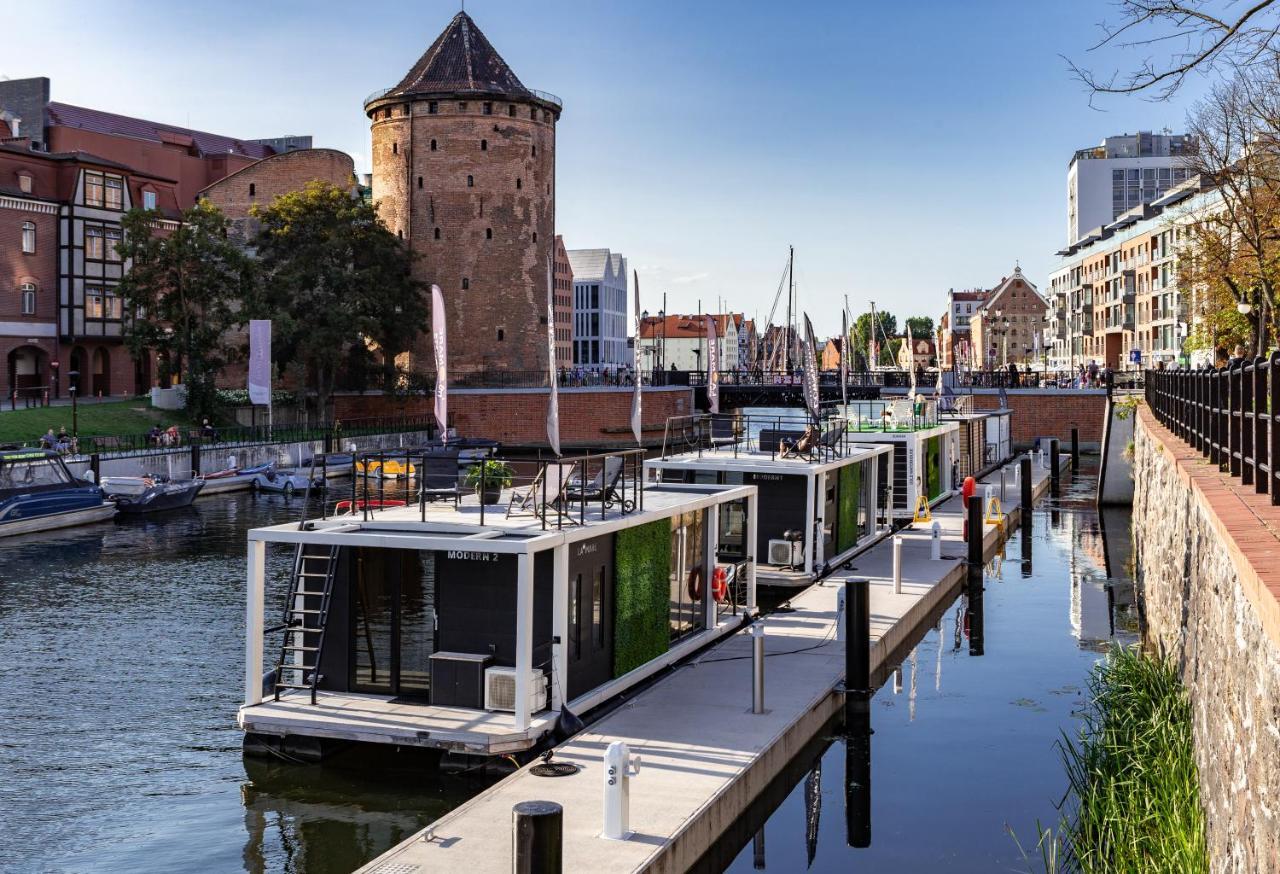 Na Wodzie - La Mare Motlava Houseboats With Sauna By Downtown Gdansk
