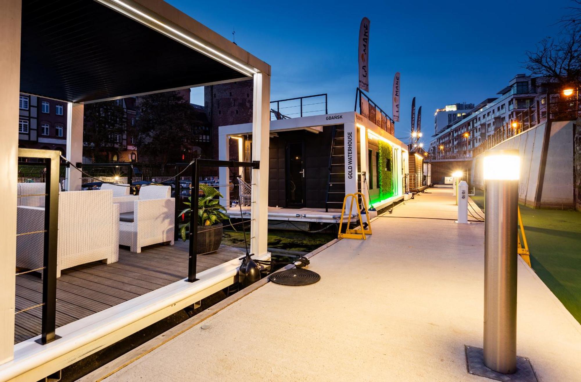 Na Wodzie - La Mare Motlava Houseboats With Sauna By Downtown Apartment Gdansk