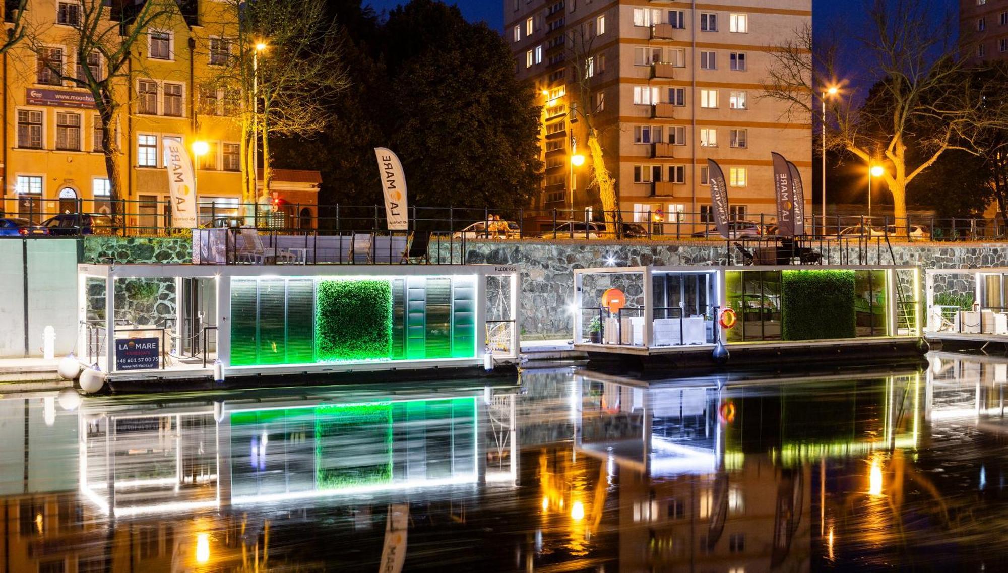 Apartment Na Wodzie - La Mare Motlava Houseboats With Sauna By Downtown *