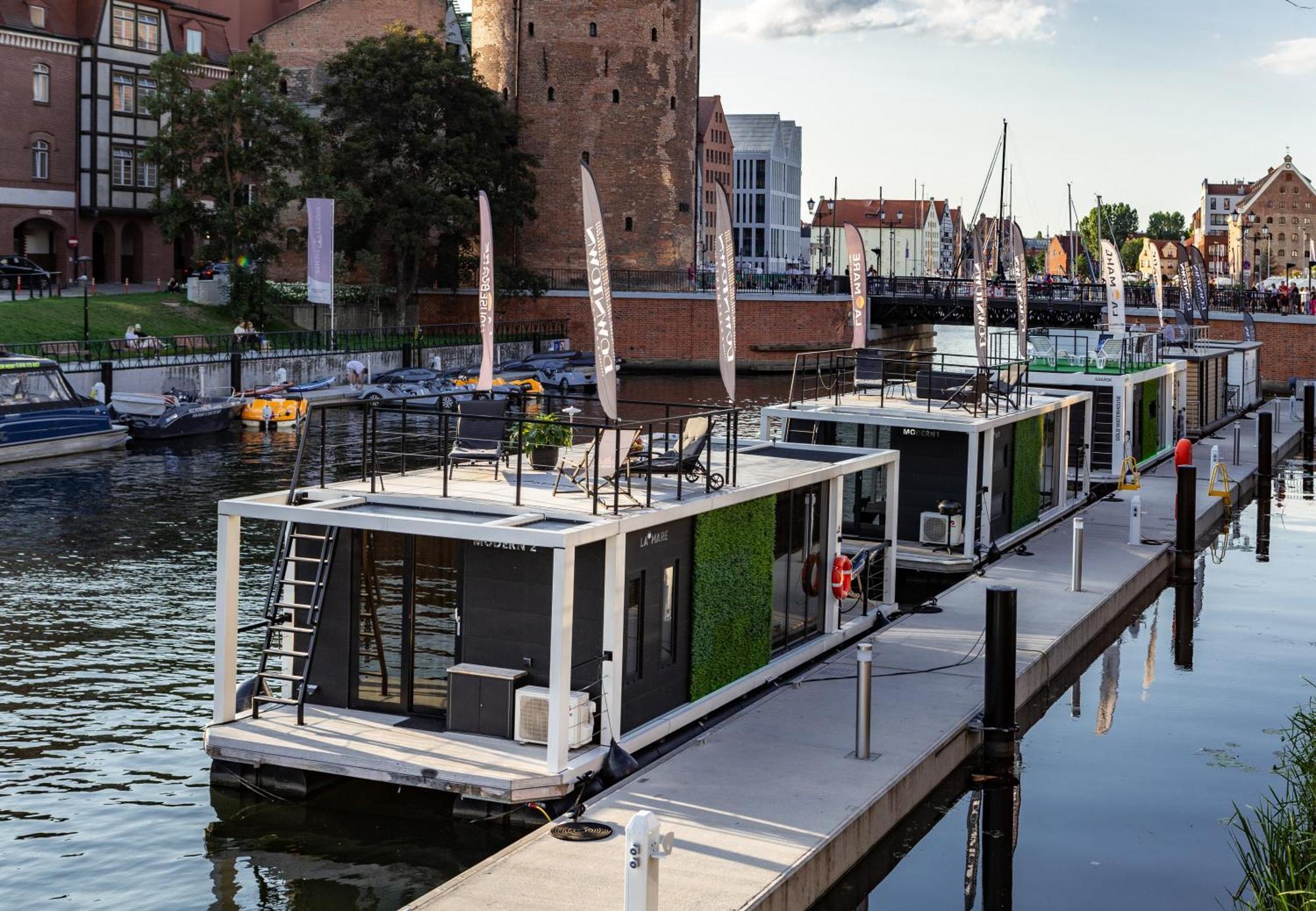Apartment Na Wodzie - La Mare Motlava Houseboats With Sauna By Downtown