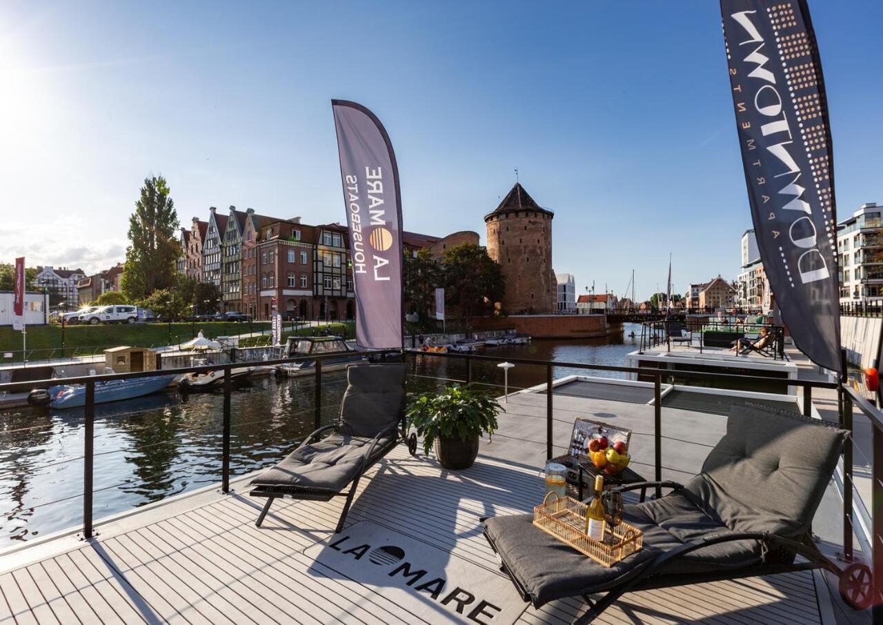 Na Wodzie - La Mare Motlava Houseboats With Sauna By Downtown Gdansk