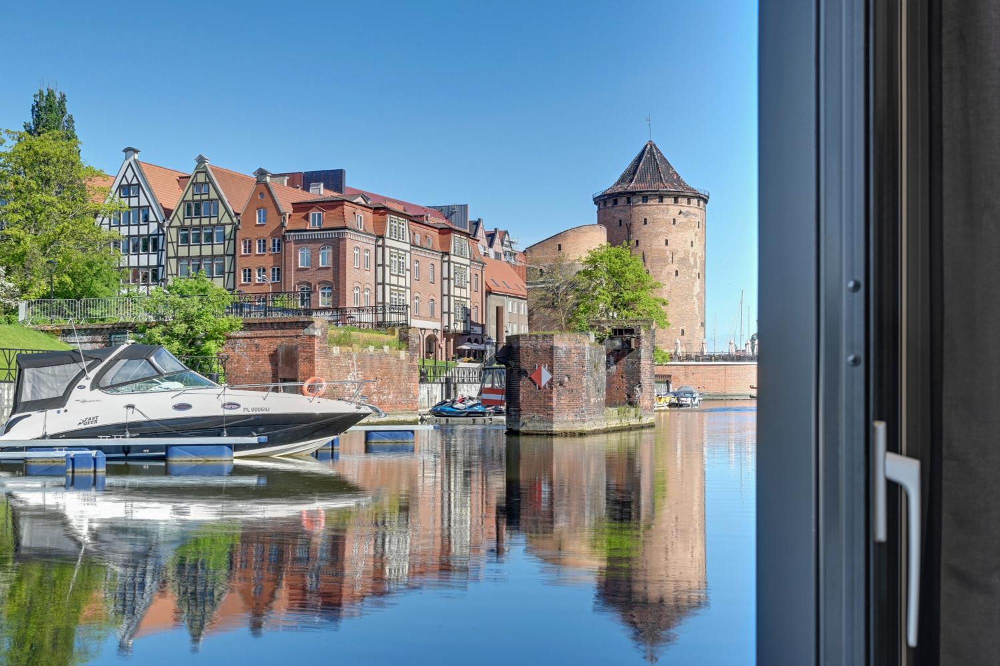 Na Wodzie - La Mare Motlava Houseboats With Sauna By Downtown Apartment Gdansk