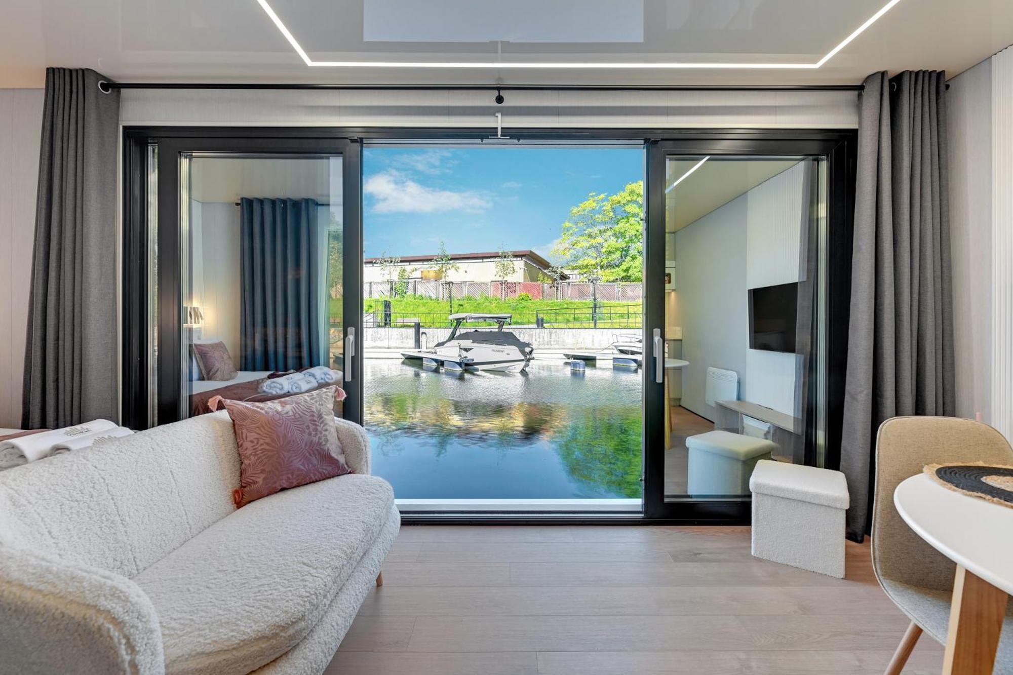 Na Wodzie - La Mare Motlava Houseboats With Sauna By Downtown Gdansk