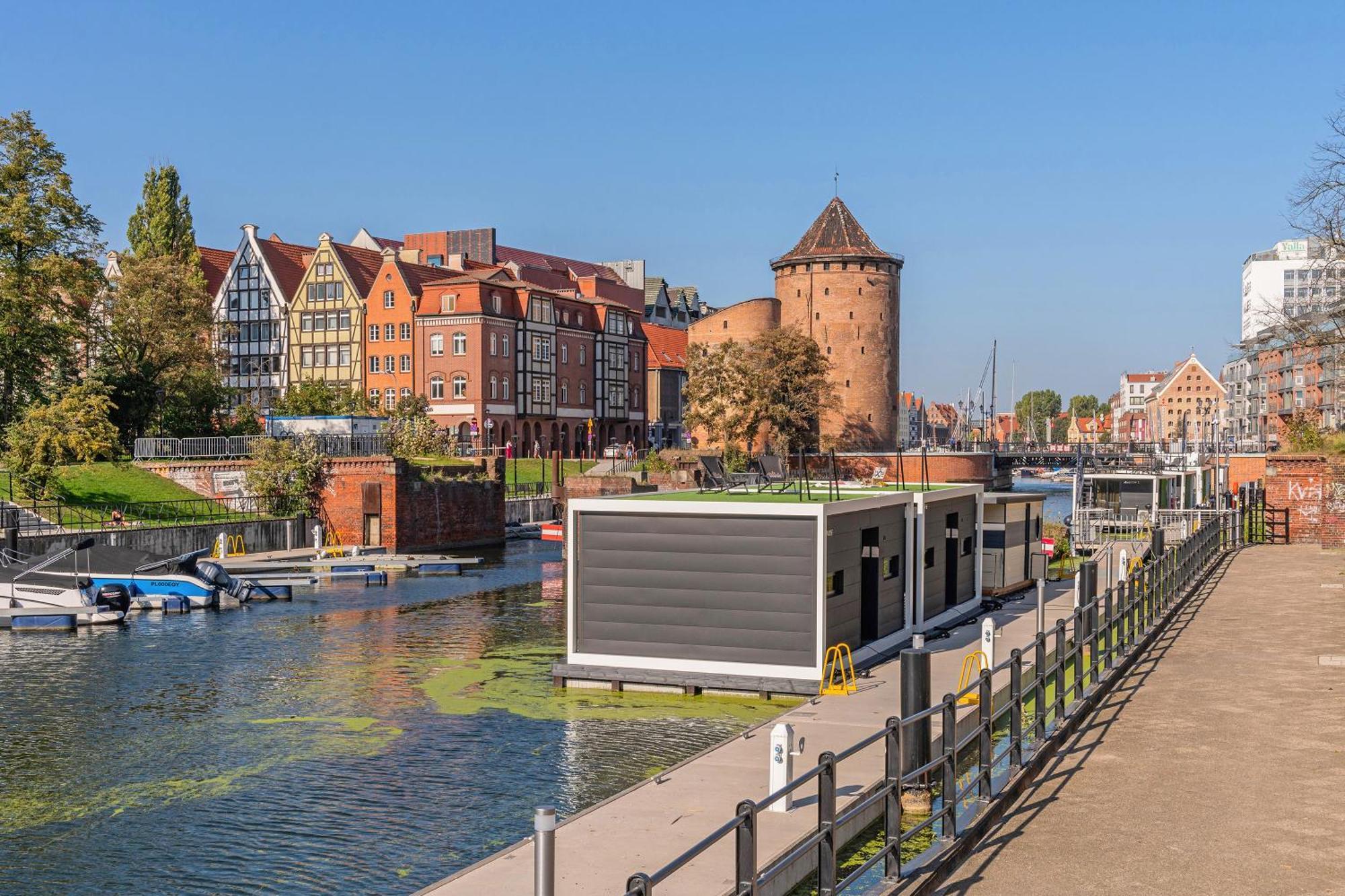 Na Wodzie - La Mare Motlava Houseboats With Sauna By Downtown Gdansk