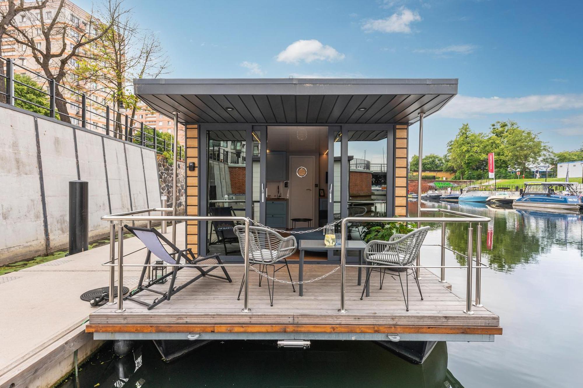 Na Wodzie - La Mare Motlava Houseboats With Sauna By Downtown Apartment