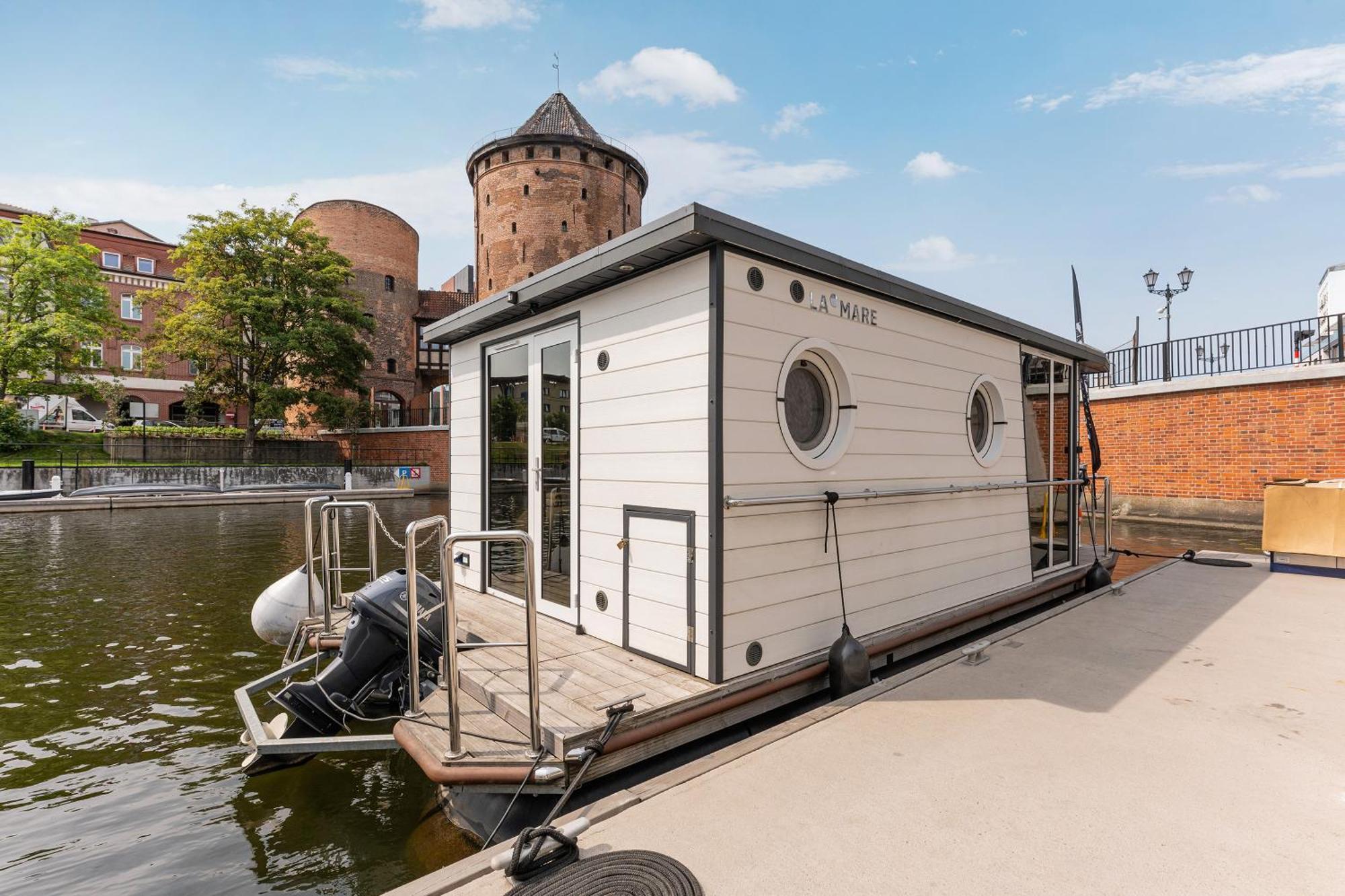 Na Wodzie - La Mare Motlava Houseboats With Sauna By Downtown Gdansk
